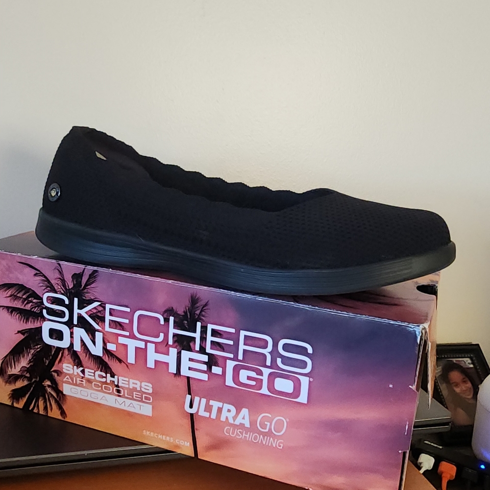 Skechers on the Go.
